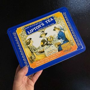 Liptons Limited Edition Tea Bag Tin